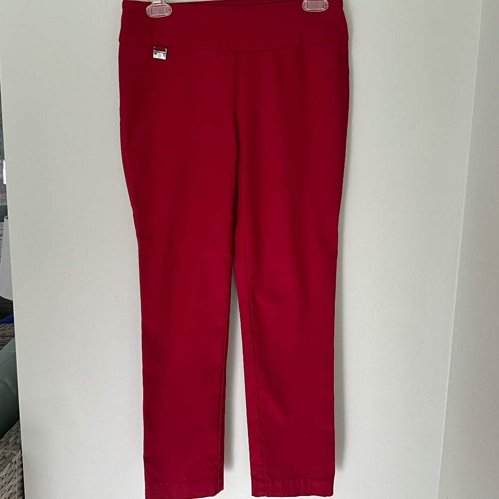 Lisette L Montreal Red Ankle Pant
